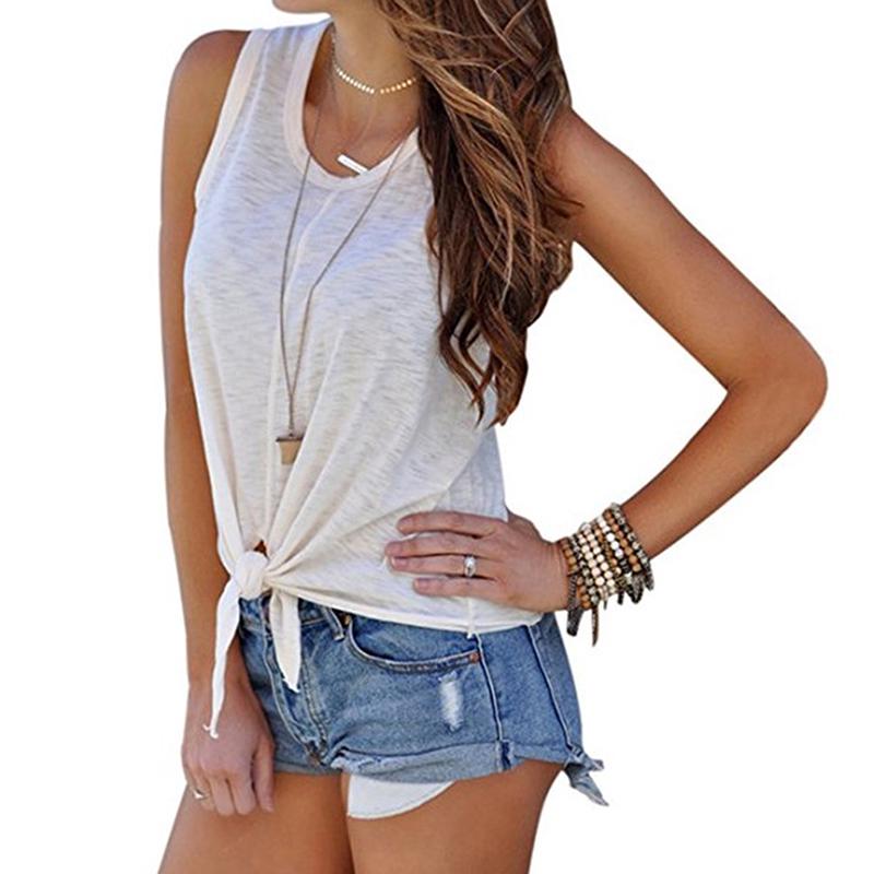 Tie knot tank top Clearance