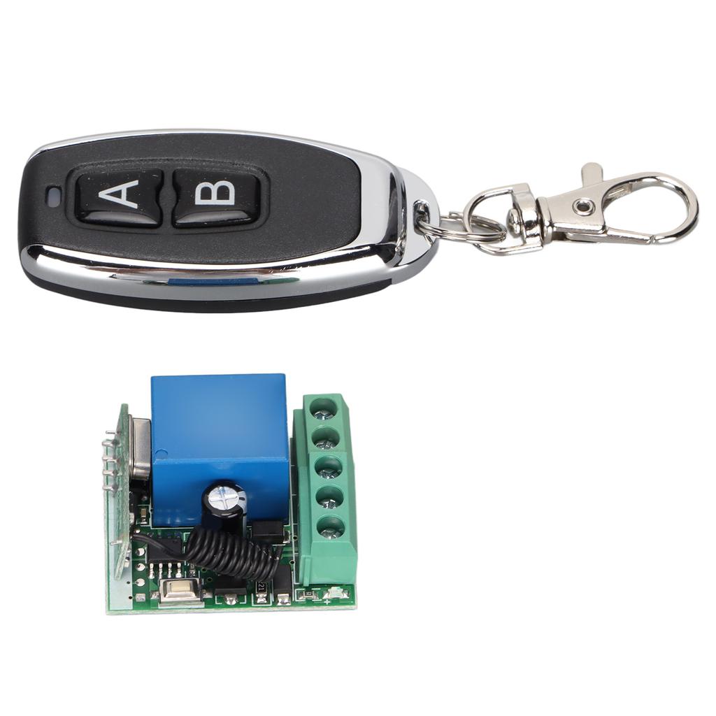 AKRKO1SY DC Single Channel Remote Control Switch 433Hz Wireless Relay Remote Control DC12V