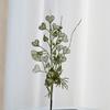 Christmas ornaments heart fan leaves lily decorative branches Christmas tree plugins atmosphere supplies simulated branches berries