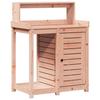 VidaXL Table de Rempotage avec Étagères, Table de Plantation avec Rangement, Banc de Rempotage, Table à Plantes Jardin, Bois 832425