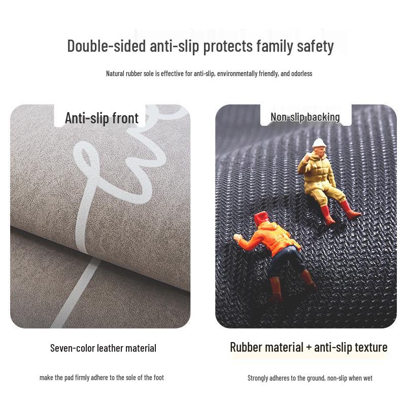 Kieselgur-Absorbierende Badezimmer-Bodenmatte - Weiches, Rutschfestes Pad für Eingang & Badezimmer