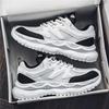 Men's shoes 2025 new trend autumn breathable youth sports leisure running shock absorption heightening lightweight dad shoes