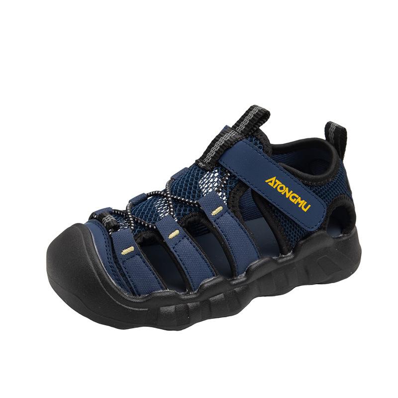 Boys Hollow Splicing Breathable Wear-resistant Summer Outdoor Children Wading Sports Hiking Shoes Bag Head Beach Shoes