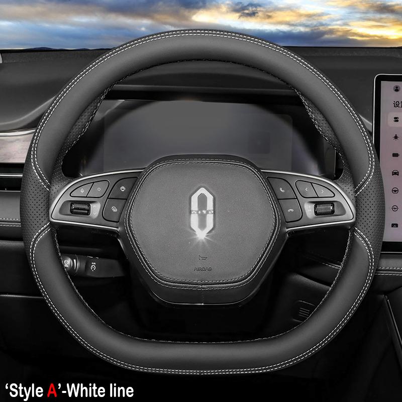D Type Car Steering Wheel Cover Wrap For SERES AITO M5 M7 2026 2026 2026 Ultra Thin Anti-slip Sweat Proof