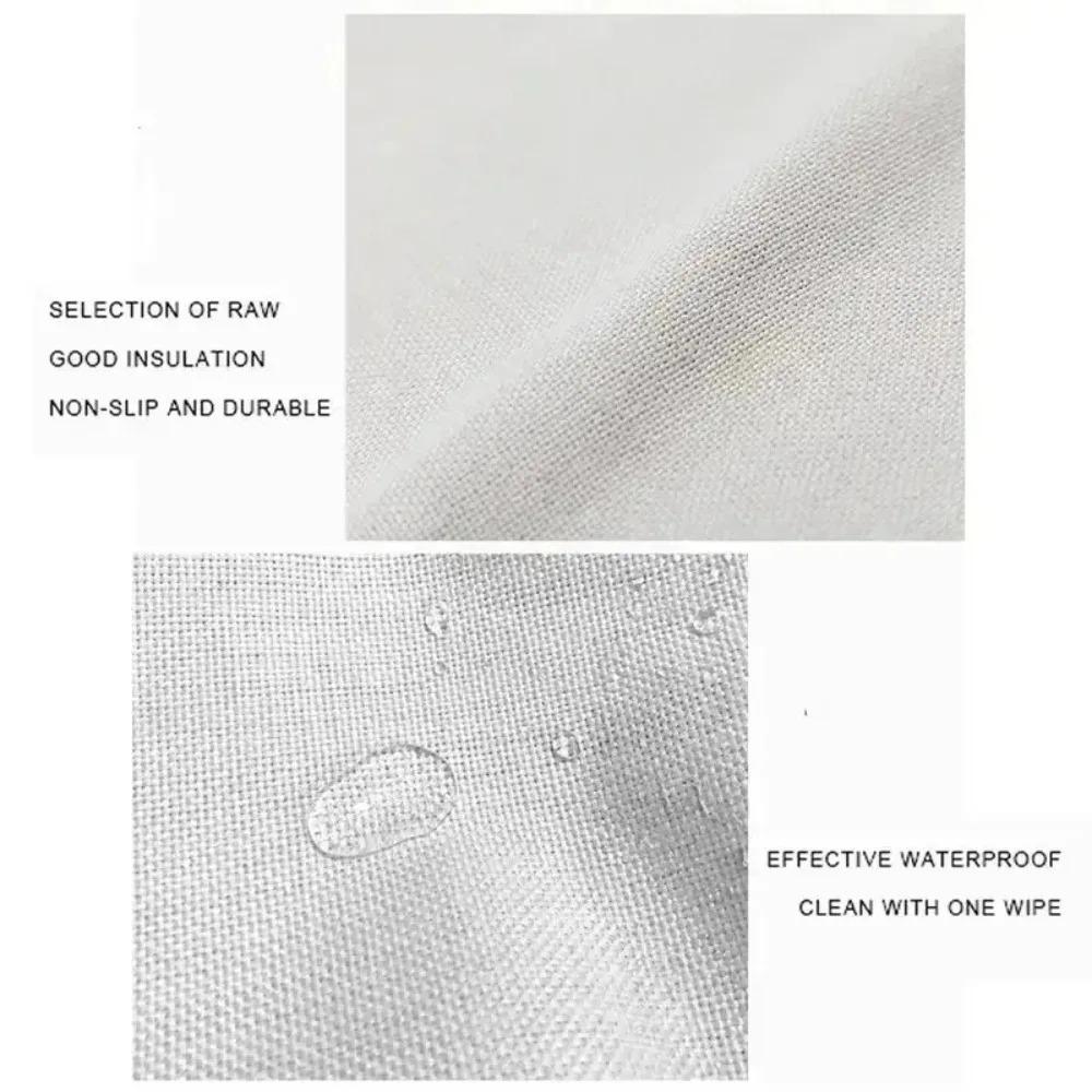 Christmas Tree Table Mat Red Green White Festive Festive Placemat for Christmas Dinner Holiday Table Winter Party Xmas Decor