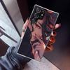 Japanese Oni Mask Girl Phone Case For Samsung Galaxy S23 S24 S25 Edge S26 Ultra S22 + S21 Plus S20 FE Cover Silicone Print Shell