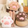 45cm Cat Paw Throw Pillow Soft And Comfortable Home Decoration Pillow Gift Bed Sofa Office Chair Back Furry Cat Paw Cushion