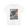 Kaiju Monster Japanese Style Art Great Wave Off Kanagawa T Shirt