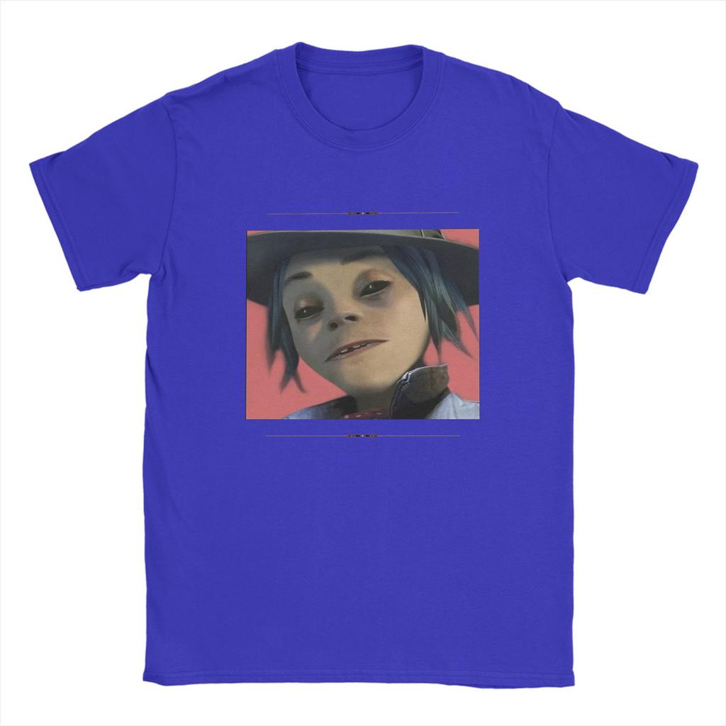 Noodle aus dem Gorillaz-Album T-Shirt für Paare Sommer Y2K Lustige T-Shirts Atmungsaktive Trend-Tees Übergroße Freizeitkleidung