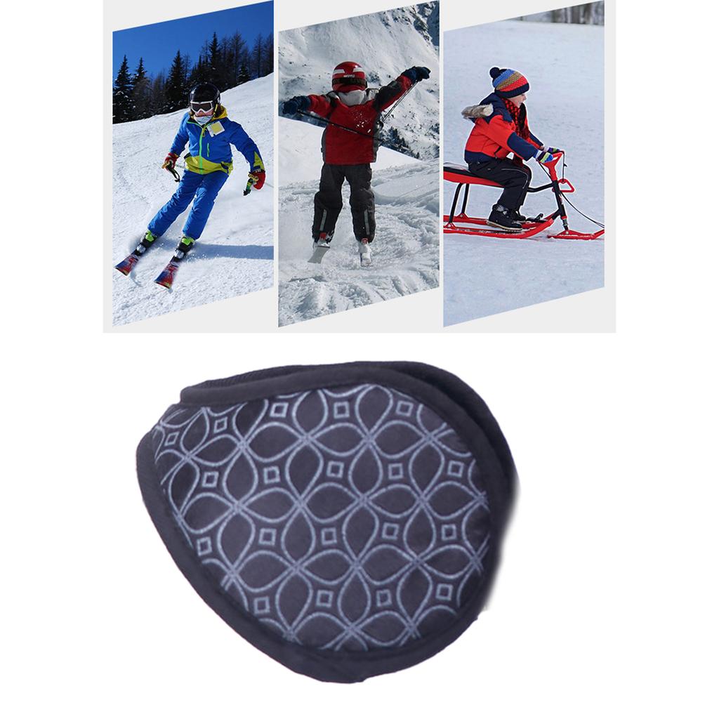 Plush Ear Warmer for Students Adult Windproof Winter Earmuff Eye-Catching Multiple Type Can Choose Skiing Keep Ear Warm