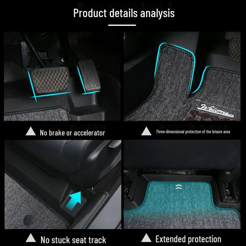 TPE Floor Mats for Land Rover Range Rover Sport 2010-2025 Bumper Model Accessories