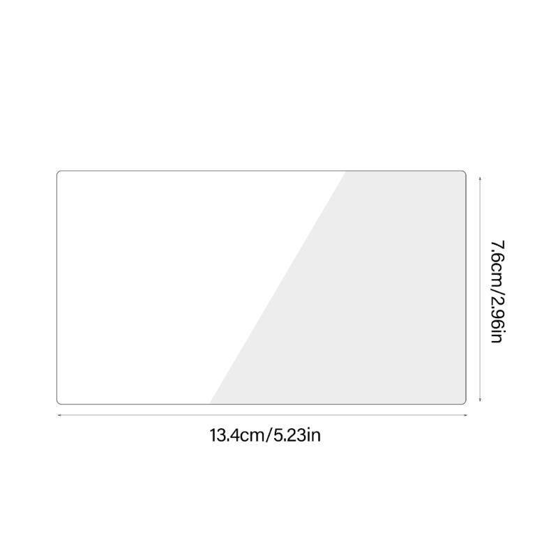 Antifingerprint Tempered Glass Film Screen Cover For RG557 Game Console Display 9H Hardness High Transparence No Bubble