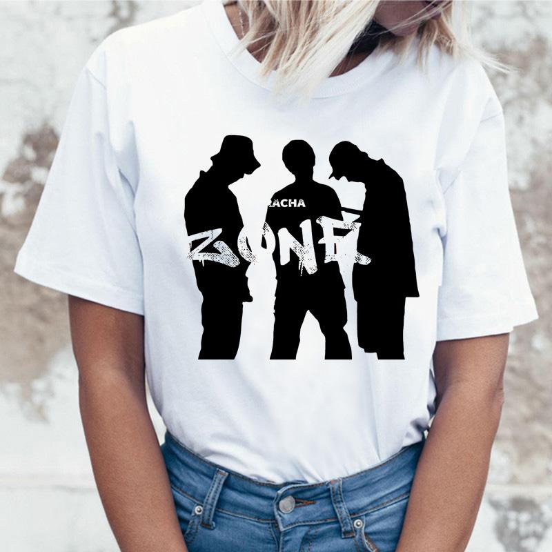 

Корейская футболка Streyki I am Who, женская женская одежда в стиле Харадзюку, женские футболки L белый