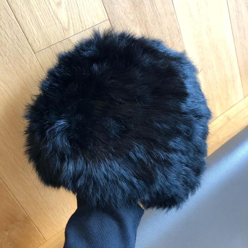 Upgraded Warm Rabbit Fur Hat For Women Winter Thermal Cozy Fashion Accessories