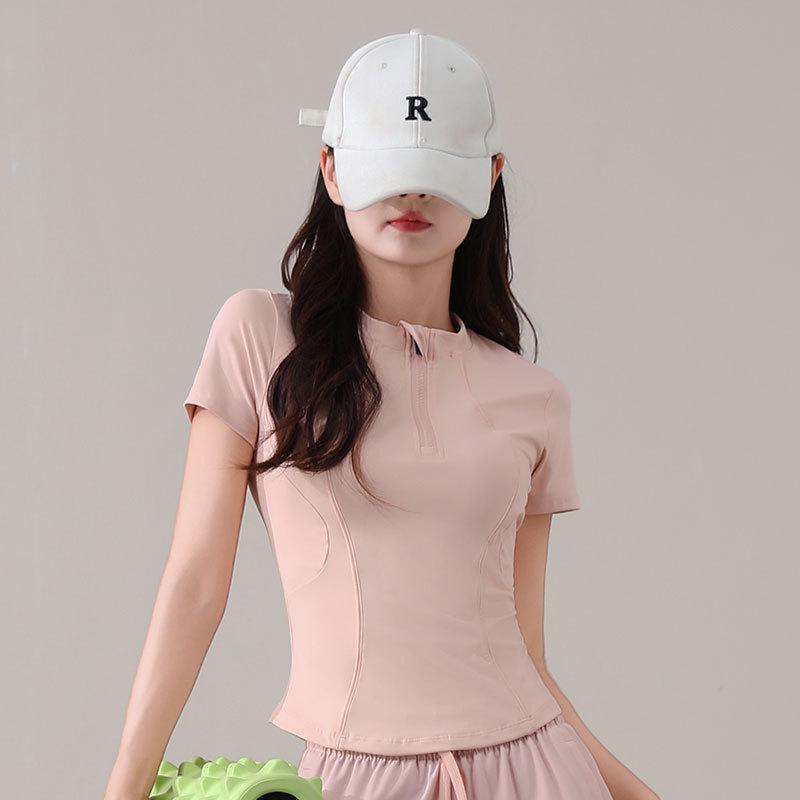 Women's Summer 2025 Quick-Dry Casual Black Fitness Yoga Top & Shorts Set