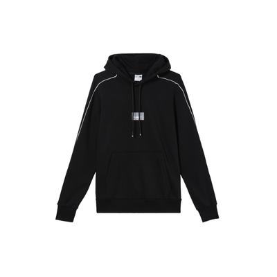 Puma Kapuzenpullover mit Buchstabendruck, atmungsaktiv, lässig, Herren-Hoodies, Schwarz 599355-01