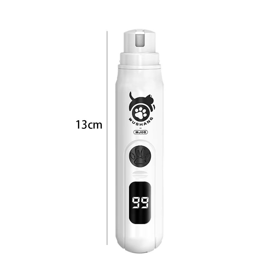 LED Light Electric Dog Nail Clippers USB Charging Pet Nail Grooming Supplies  Cat Paws Care