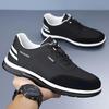 Męskie 2025 Jesień/Zima Oddychające Sportowe Casualowe Sneakersy dla Mężczyzn w Średnim i Starszym Wieku