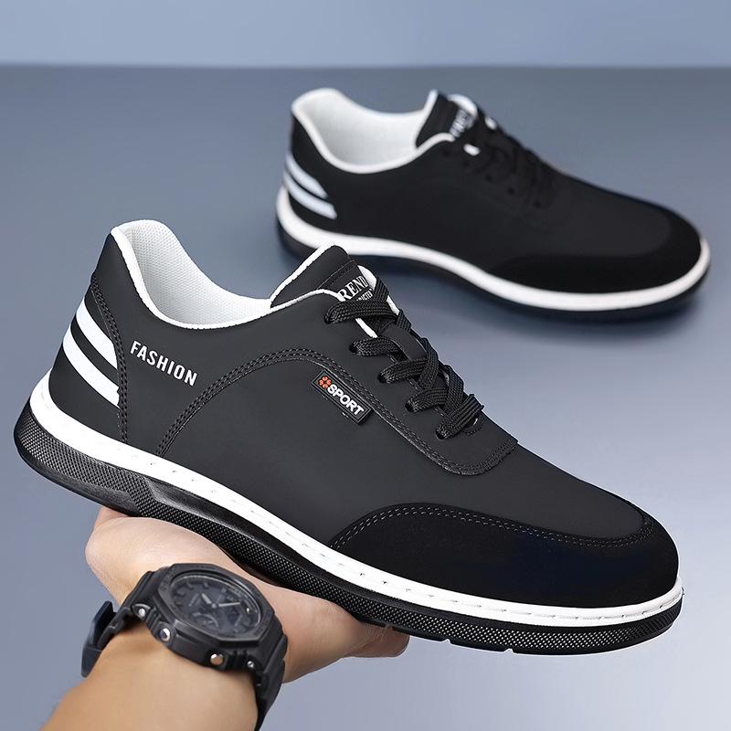 Męskie 2025 Jesień/Zima Oddychające Sportowe Casualowe Sneakersy dla Mężczyzn w Średnim i Starszym Wieku