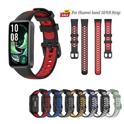 Armband Sport Silikon Uhrenarmband Für Huawei Band 9 / 8 Ersatzarmband Für Huawei Band 7 Armband Zubehör
