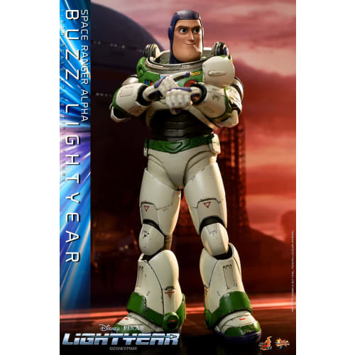 Movie Masterpiece Buzz Lightyear Buzz Lightyear (Space Ranger Alpha) 1/6 Scale Figure, White, Approximately 30cm Tall