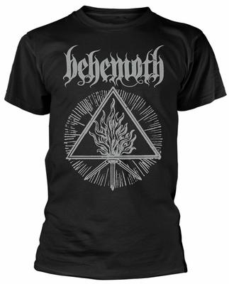 Camiseta Behemoth Furor Divinus Oficial Negra Unisex Nueva Metal Rock Clásico
