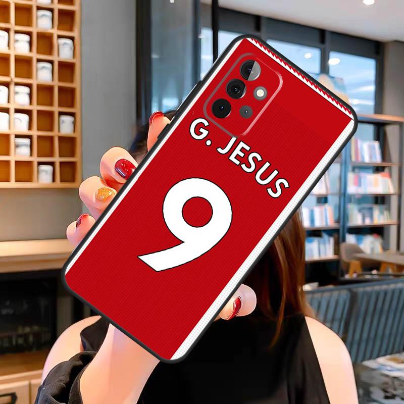 Football Player Name & Number Case For Samsung Galaxy A14 A34 A54 A52S A12 A22 A32 A52 A72 A13 A33 A53 A73 A31 A51 A71