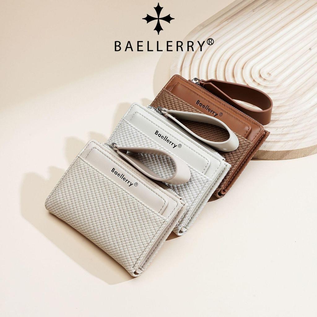 Elegantní dámská krátká peněženka - korejský styl, módní peněženka na mince a držitel karet.