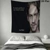 Rip Paul Walker Tribute Iconic Actor Tapestry Background Cloth Fashion Print Christmas Gift Home Decor Soft