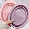 Silicone Makeup Brush Cleaning Bowl – Non-Scratching, Power-Free Washing Pad for Brushes, Durable & Odorless Beauty Tool, Easy to Clean