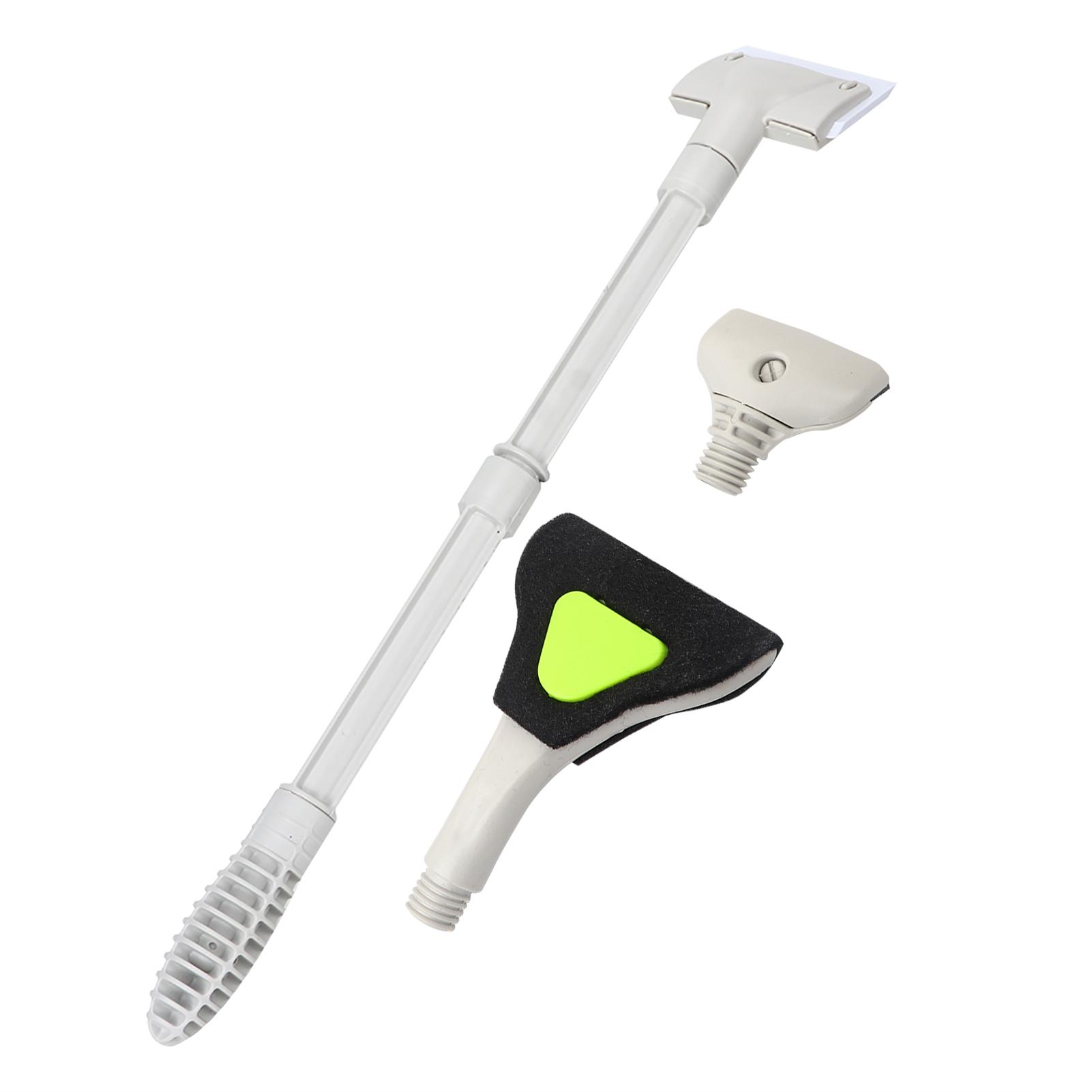 

ZYSH1 3 in 1 Aquarium Cleaning Tools Fish Tank Cleaner Set Glass Brush Silicone Pad Scraper Acrylic Scraper