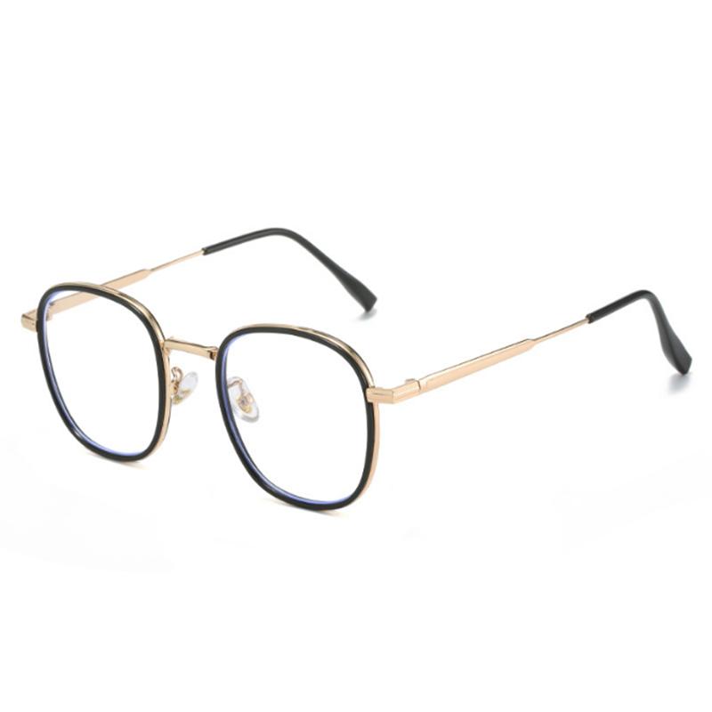 

Square Myopia Glasses Metal Frame Women Men Eyeglasses TR90 Frame Prescription Eyewear 0 -0.5 -1.0 -2.0 -3.0 To -6.0 Diopter 0