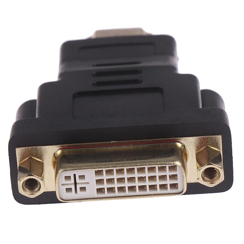 Dvi-D Dual Link(24+5 Pin) Female To Hdmi Male Converter Adapter For Lcd Hdtv