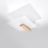 Lappo ceiling lamp, natural wood