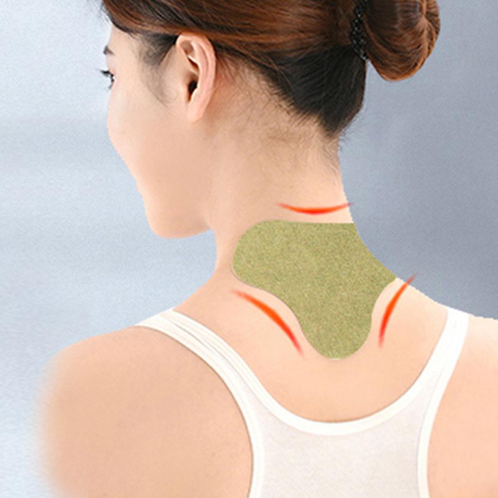 100Pcs Warming Herbal Patches Wormwood Stickers for Knee Back Neck Hand Shoulder Heat Patches Natural Mugwort Patches