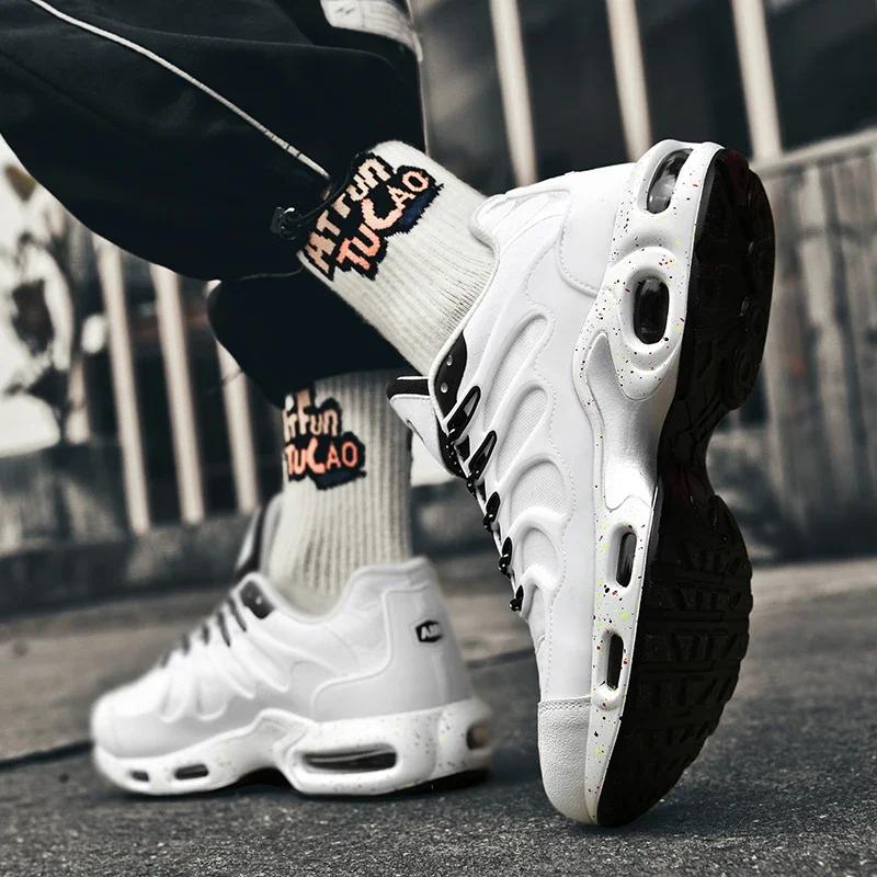 Men Running Shoes Athletic Jogging Walking Comfortable Soft Trainer Breathable Luxury Shoes Fashion Sports Lightweight Casual