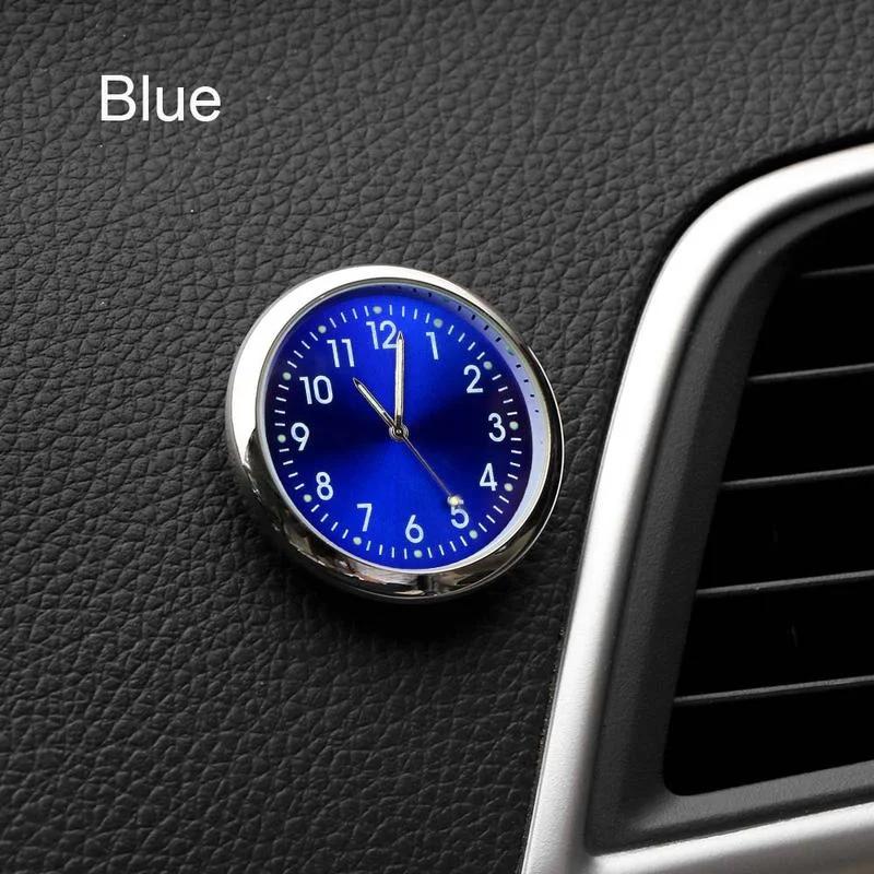 Luminous Auto Gauge Clock Mini Car Clock with Clip Air Outlet Watch Clock for Styling Car Accessories Interior