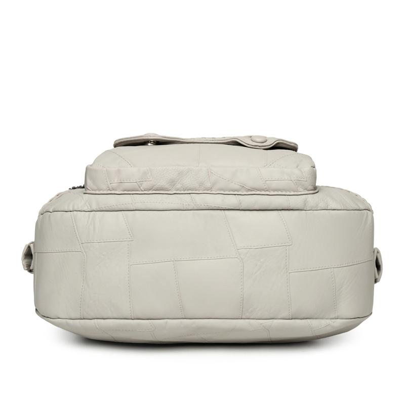 Women's Soft Leather Shoulder Bag Mother Bag Large Capacity Crossbody Bag