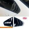 For Volkswagen Jetta MK6 2012-2018 Car Rear Louver Window Side Shutter Cover Trim Sticker Vent Scoop Carbon Fiber Accessories