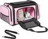 Trasportino Grande per Gatti per 2 Gatti, Trasportino per Cani Piccoli, Trasportini Grandi Pieghevoli per Animali Domestici per Viaggi, Uso Interno ed Esterno