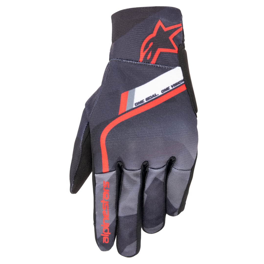 

Alpinestars REEF Motorcycle Red 3569020 Gloves, Black/Gray/Camo/Bright (Size Medium), (3569020-1343-M)