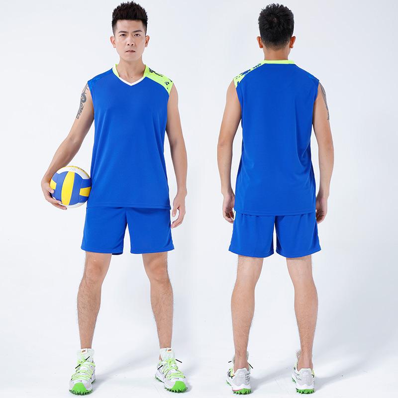 Breathable Team Volleyball & Badminton Competition Uniform Set with Custom Printing