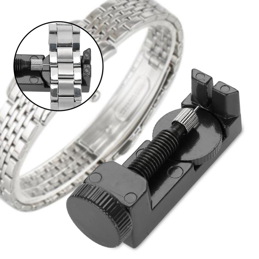 Precision Black Watch Band Link Red Metal Watch Pin Watch Strap Adjuster Silvery Pin Repair Tool Watch Repair
