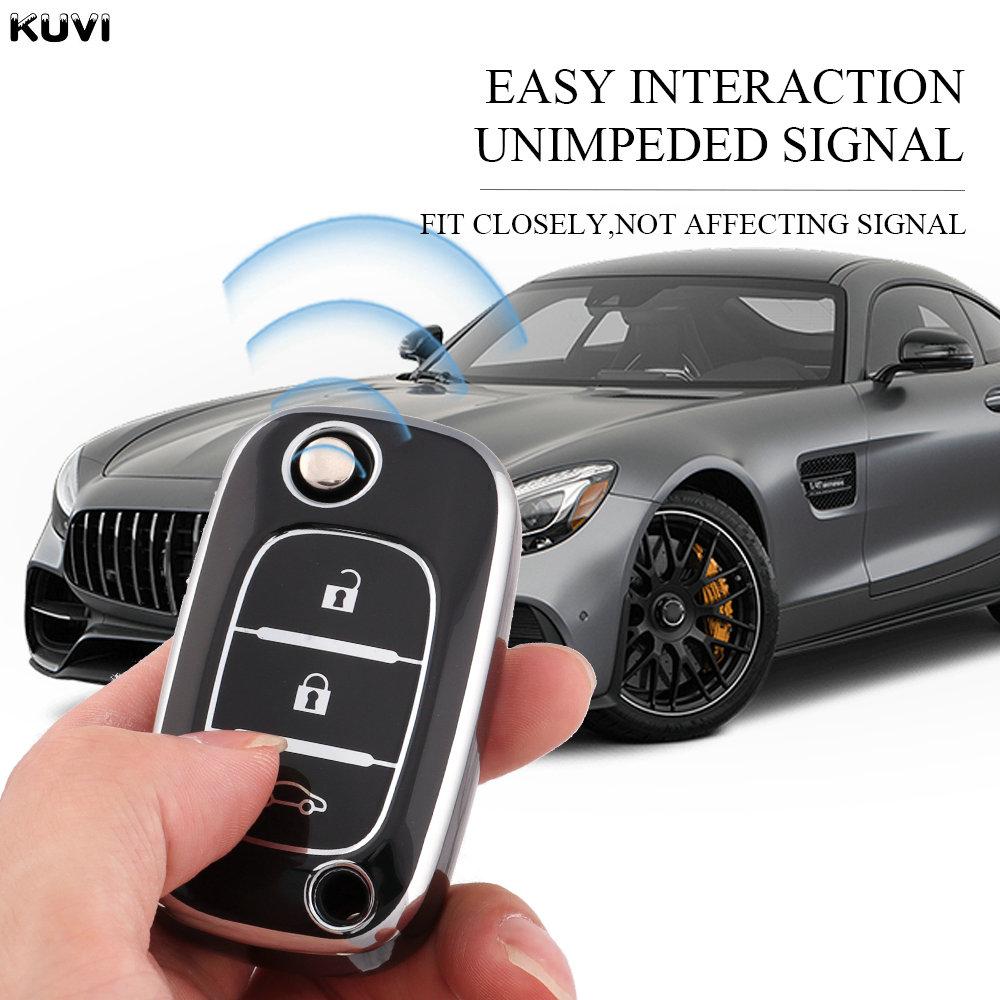 Tpu Car Remote Key Case Cover Fob For Renault Megane 2 Fluence Clio For Mercedes For Lada Vesta Granta Xray Kalina Priora Sedan