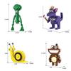 Baban Kindergarten Building Blocks Season 3 Green Monster Doll Garden Handicraft Baban Playground Building Blocks Toy