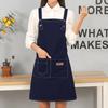 Tabliers de cuisine avec poches réglables, en toile imperméable, cadeaux mignons pour mères et sœurs