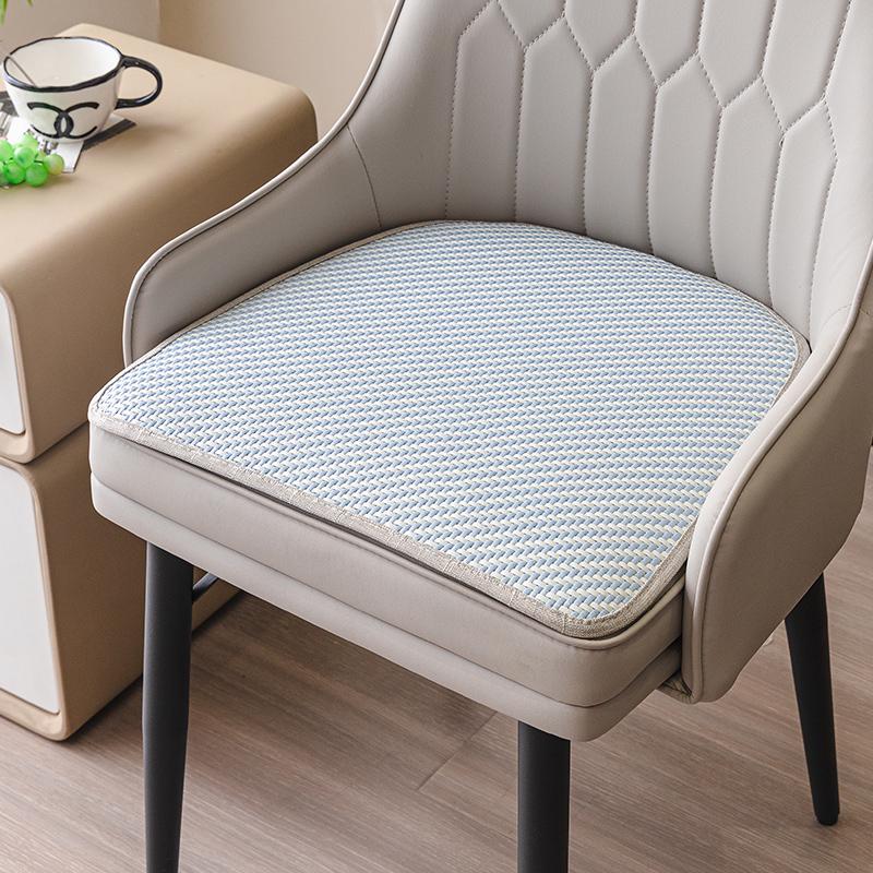 Bamboo Rattan Breathable Summer Seat Cushion for Office or Dining Chair