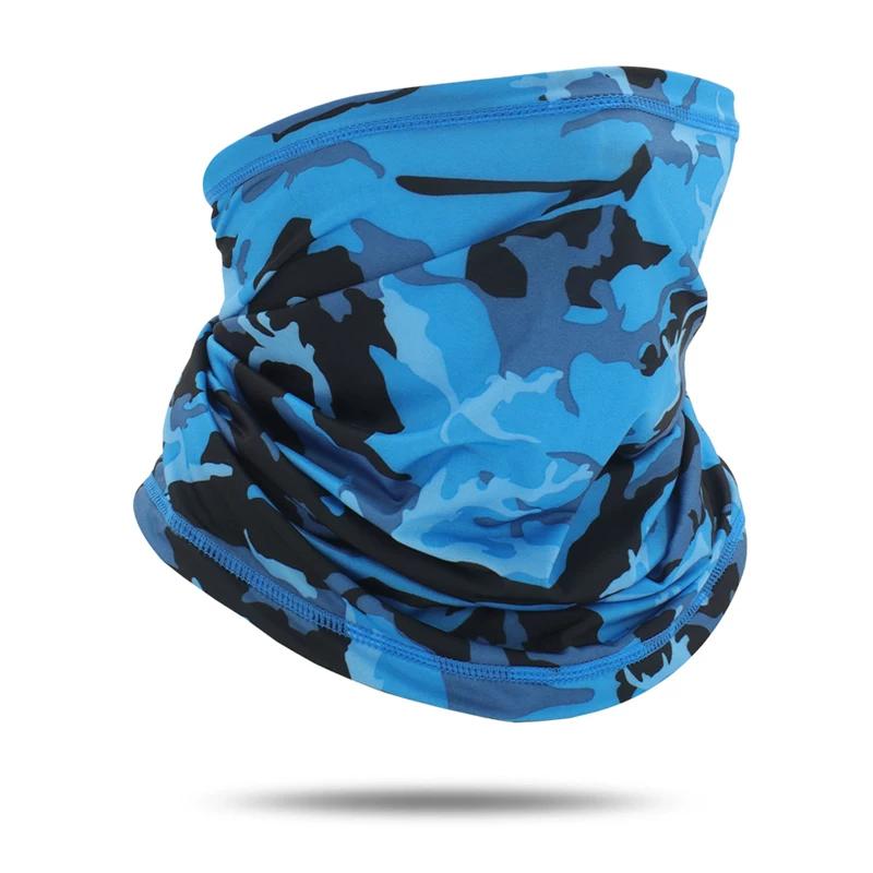 Outdoor Sun Protection Mask, Ice Silk Scarf, Men's Neck Gaiter, Women's Neck Scarf, Summer Thin Style, Cycling Bicycle Neck Protector