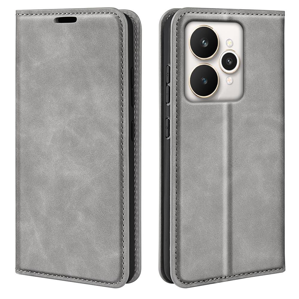 For Realme 15 5G Case Skin Touch Leather Wallet Phone Cover