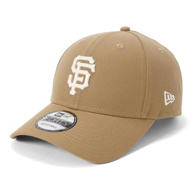 New Era Cap 9FORTY MLB SF Khaki FREE 940VS MLB Woven Label SAFGIA KHA 14388675 NER36C0007